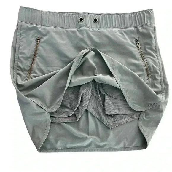 Athleta Gray Skort Skirt Size Small - Picture 7 of 7